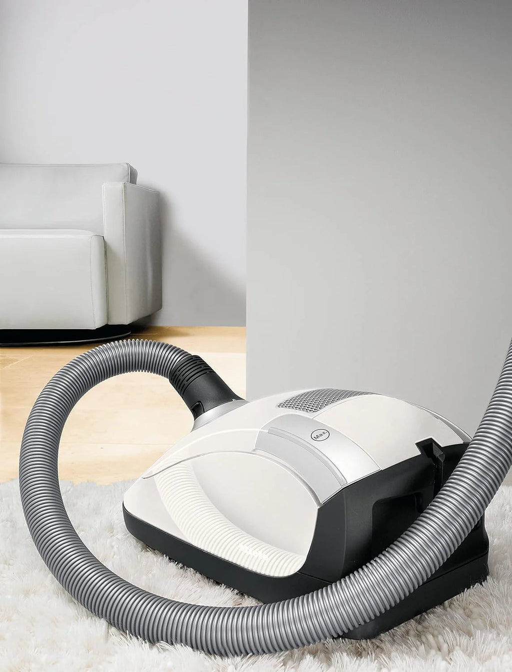 Miele Compact C1 Pure Suction Canister Vacuum Cleaner, Lotus White - Compact C1