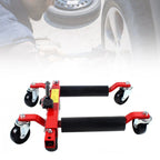 Hydraulic Positioning Car Wheel Dolly Jack Lift, 1500lb, A3 Steel And PVC