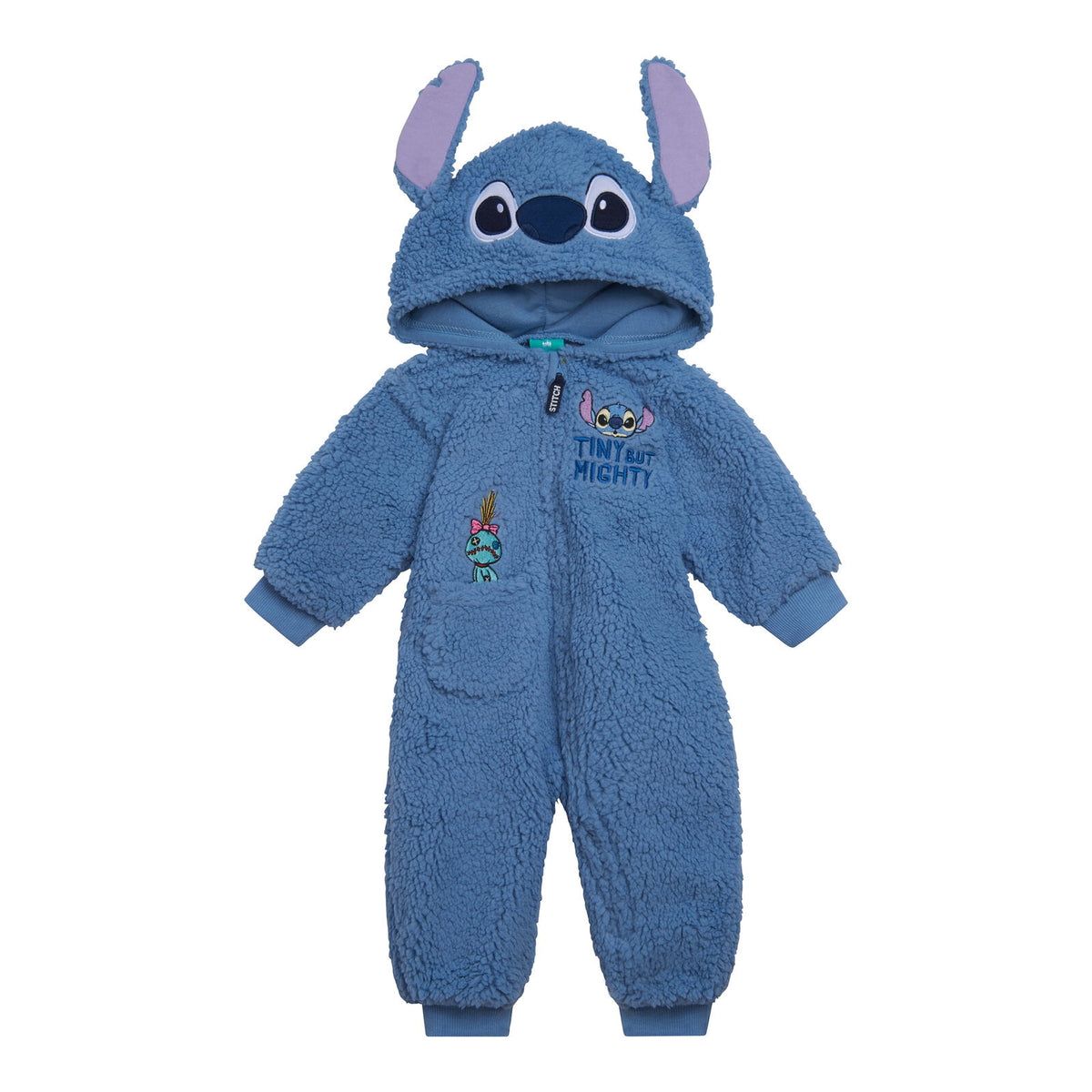 Disney Winnie the Pooh Baby Boy or Girl Cosplay Fleece Hooded Jumpsuit Yellow