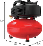 6 Gallon Oil-Free Pancake Air Compressor Kit - 150 PSI