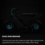 MACFOX 500W/48V/10.4Ah 20 inch Fat Tire Electric Bike
