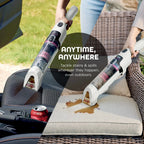 Shark Cordless Portable Spot, Stain, And Odor Remover System With Storage Caddy And Full-Size Cleaning Solution, White - HX100