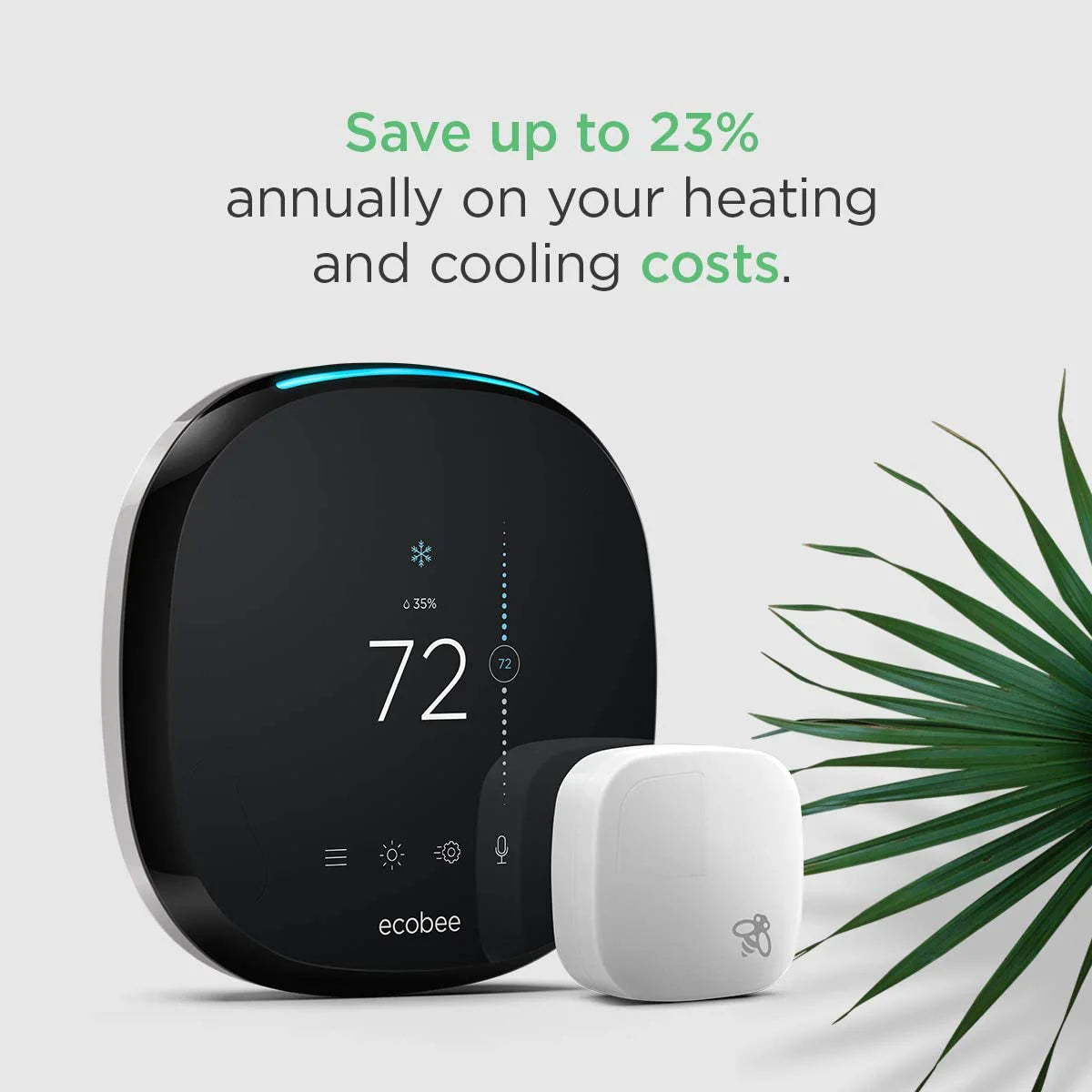 ecobee Smart Thermostat With Built-In Alexa And Room Sensor