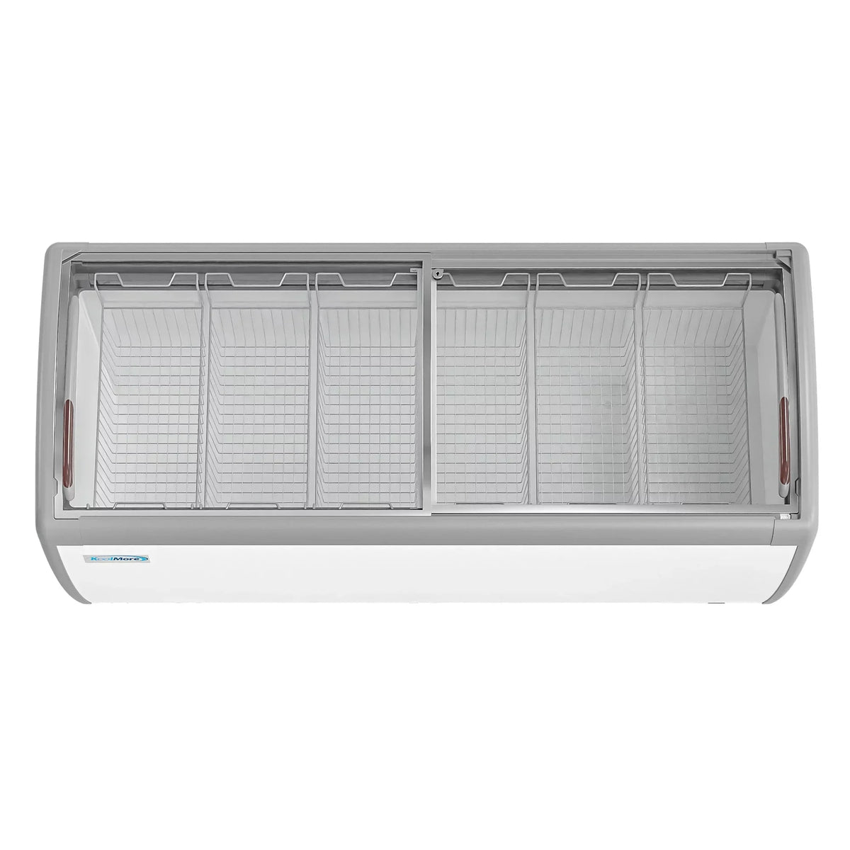 KoolMore Commercial Ice Cream Display Freezer, 71 in., 20 cu. ft.