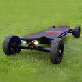 Electric Skateboard 4000 Watts 12S3P 35 Mph 22 Mile Range 6 in Wheels - Black
