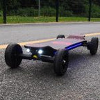 Electric Skateboard 4000 Watts 12S3P 35 Mph 22 Mile Range 6 in Wheels - Black