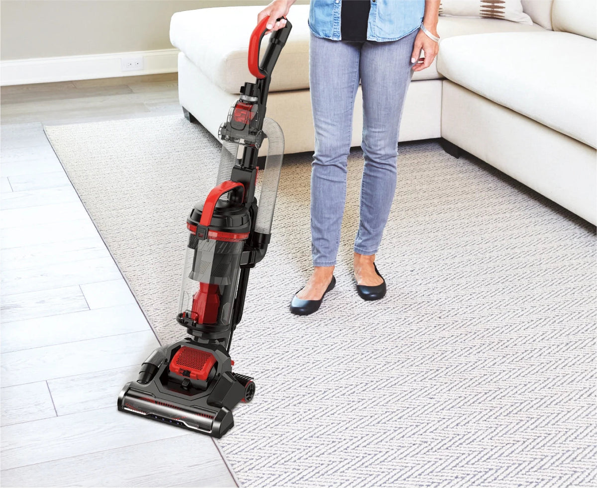 Eureka Bagless Upright Vacuum, Max Swivel Pro, Red - NEU351
