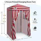 EAGLE PEAK Ultra Compact 4 ft x 4 ft Pop-Up Changing Room Canopy - Flex