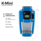 Keurig K-Mini K15 Single-Serve K-Cup Pod Coffee Maker, Chili Red