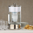 ZeroWater 40 Cup Ready-Pour Glass Water Dispenser With Water Quality Meter - BPA-Free