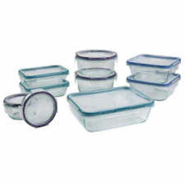 Snapware 18-Piece Pyrex Glass Food Storage Set