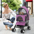 YRLLENSDAN 3-in-1 Pet Stroller With Detachable Carrier And 4 Wheels