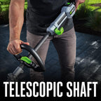 EGO Power+ 56-Volt 16-Inch Cordless String Trimmer With 4.0Ah And BA1400T 2.5Ah Batteries And 320W Charger - ST1623T