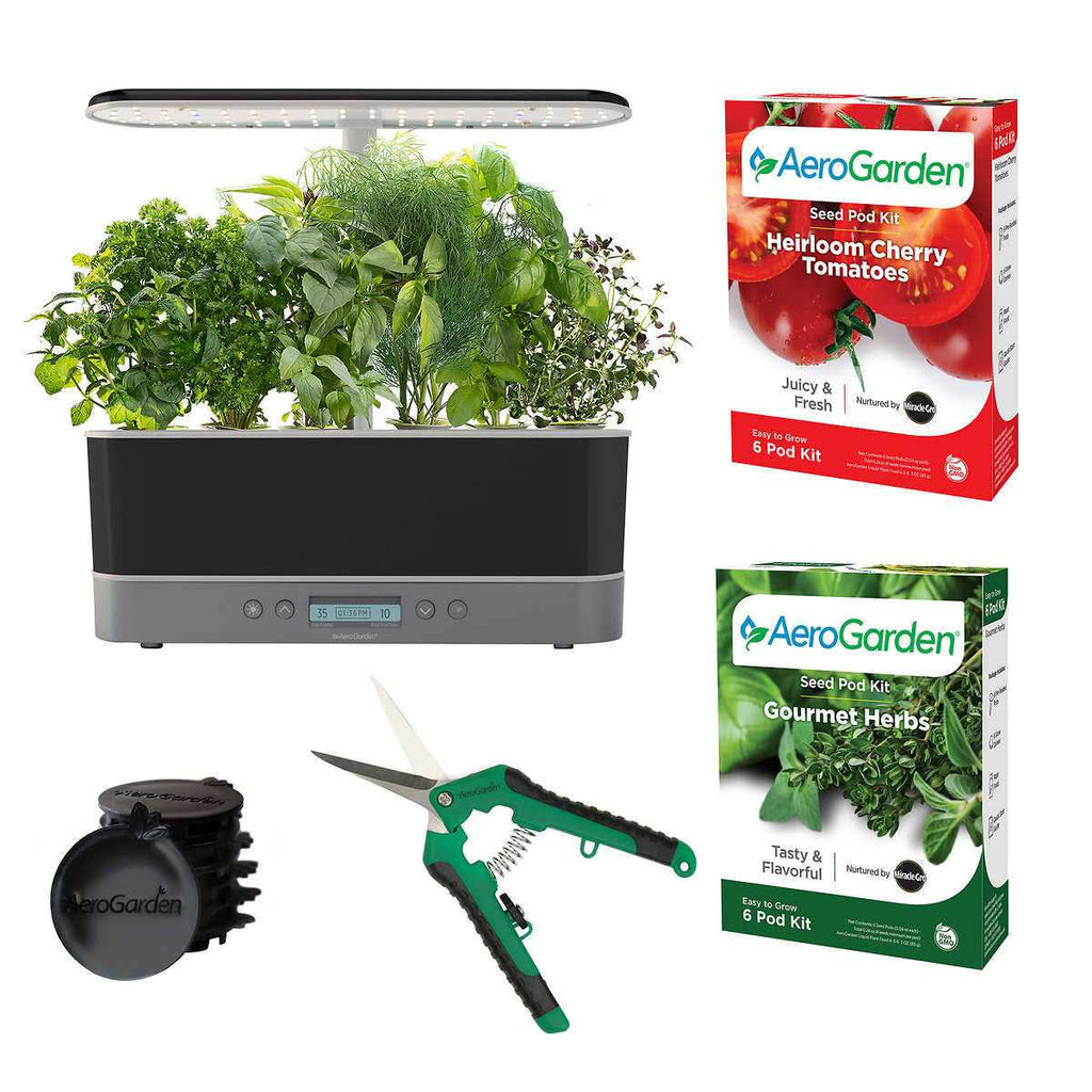 AeroGarden Bounty Elite Indoor Garden With 50W LED Grow Light - Bounty Elite