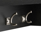 40 Inch Wall Mounted Coat Rack With Shelf and Cubbies