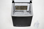 Frigidaire Countertop Clear Square Ice Maker, 40 lbs. Per Day - Stainless Steel