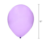 12" Purple Latex Balloons, 15 Pieces, by Way To Celebrate