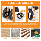 Pet Stroller With 4 Wheels For Small And Medium Dogs And Cats - Foldable, Oxford Cloth, 30 lbs Capacity