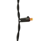 Indoor/Outdoor 30-Count LED Pumpkin Icicle Lights, Orange, 6', Halloween by Way To Celebrate