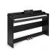 88-Key Full-Size Electric Piano Keyboard With Stand, 3 Pedals And MIDI Function