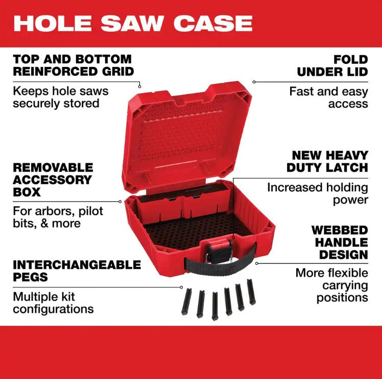 Milwaukee General Purpose Bi-Metal Hole Saw Set, 28-Piece - 49-22-4185