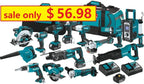 Makita 18V LXT 15-Piece Cordless Tool Combo Kit - XT1501