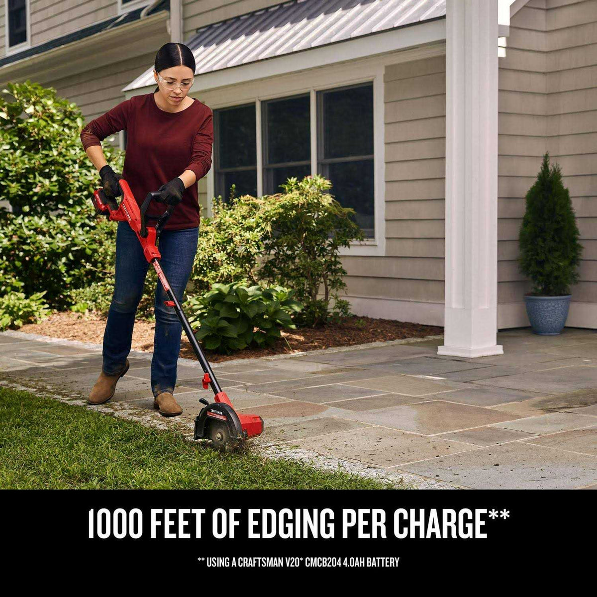 Craftsman V20 Cordless Lawn Edger Tool - CMCED400B
