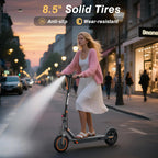 Electric Scooter With 350W/500W Motor And 22 Mph Top Speed