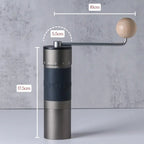 KINGrinder Manual Coffee Grinder K6 With Straight Handle - K6