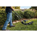 RYOBI 40V 18 in 2-in-1 Cordless Walk-Behind Push Lawn Mower