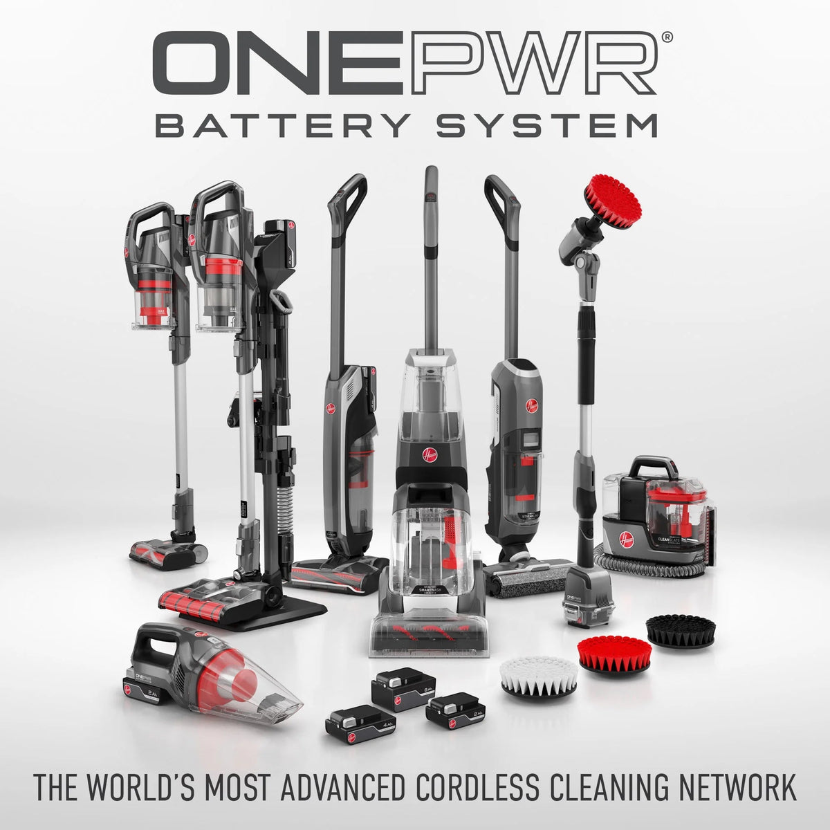 Hoover ONEPWR Emerge Pet Cordless Stick Vacuum, 4Ah Battery, Up To 45 Min. Run Time - BH53612V