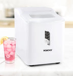 Igloo Self-Cleaning Countertop Ice Maker, 1.5 qt, 26 lbs/24 Hours, Aqua