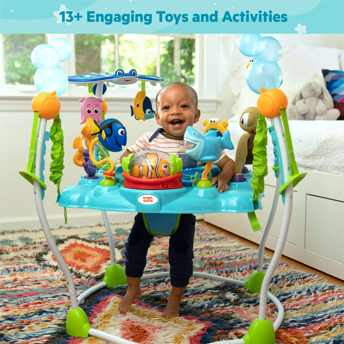 Disney Baby Finding Nemo Adjustable Activity Center Jumper - Bright Starts