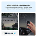 Genie Chain Drive Garage Door Opener, 3/4 HPc, Battery Backup - Chain Drive 750