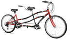 Northwoods 26in 21-Speed Dual Drive Tandem Adult Bike - Red/Black