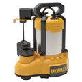 DEWALT 1 HP Stainless Steel And Cast Iron Submersible Sump Pump - DXWP62183