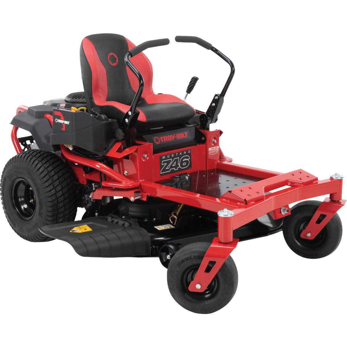 Troy-Bilt Zero-Turn Riding Lawn Tractor, 22 HP Kohler, 46-inch Steel Deck - Mustang Z46