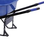Kobalt Steel Wheelbarrow 6-cu ft Flat-Free Tire - P6-SF-K 34402