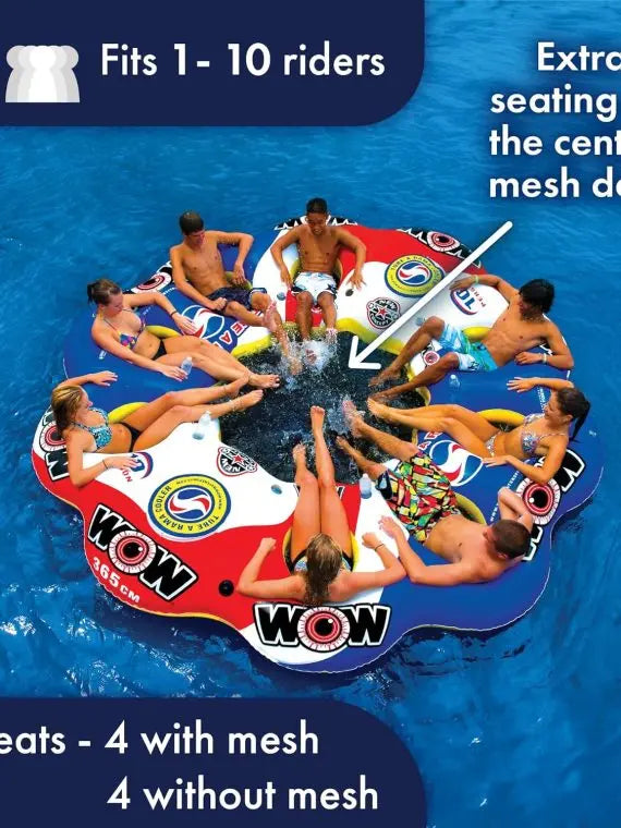Bestway Inflatable Floating Island Raft For 10 People