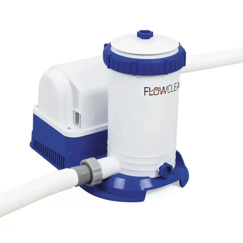 Bestway Flowclear Above-Ground Pool Filter Pump, 2500 GPH, 18.9 Inches - 58392E