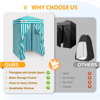 EAGLE PEAK Ultra Compact 4 ft x 4 ft Pop-Up Changing Room Canopy - Flex
