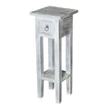 Bailey Street Home End Table, 26.8 inch, White Wash Finish - 2499-Bel-3332196