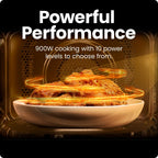 Chefman Countertop Microwave Oven, 0.9 Cu Ft, 900 Watts, Stainless Steel - CRJ55-SS-9