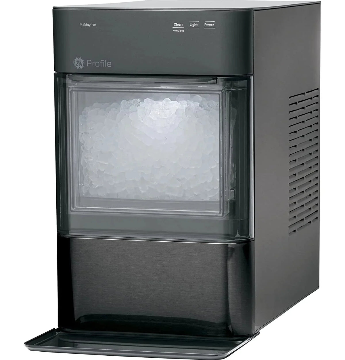 GE Profile Opal 2.0 Nugget Ice Maker, 24 Pounds Per Day, Black Stainless - XPIO23BCBT