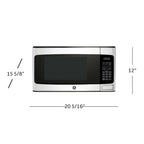 GE 1.1 Cu Ft 950W Stainless Steel Countertop Microwave Oven - GCST11N1WSS