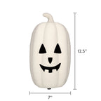 Paper Mache Jack-o'-Lantern Decoration, 12.6", Halloween by Way To Celebrate