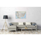 National Geographic United States Classic Wall Map, Laminated, 43.5 x 30.5 in