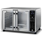Gourmia French Door Digital Toaster Oven Air Fryer, 6-Slice, 24L, Stainless Steel - GTF2440