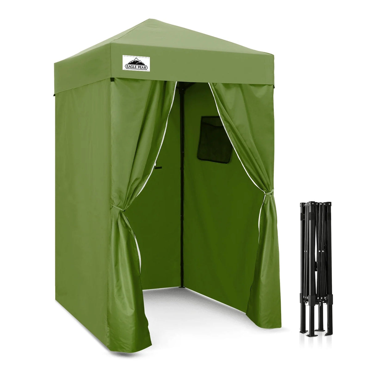 EAGLE PEAK Ultra Compact 4 ft x 4 ft Pop-Up Changing Room Canopy - Flex