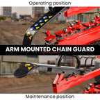 Baumr-AG Trench Digger 8HP 600mm x 90mm Carbide Claws - TRN660